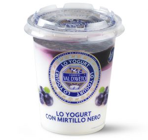 yogurt mirtillo nero val d'aveto