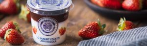 Yogurt Colato Fragola Caseificio Val d'Aveto