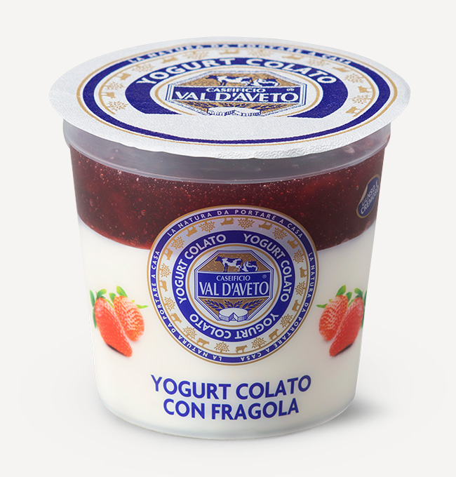 Yogurt alla fragola Val d'Aveto