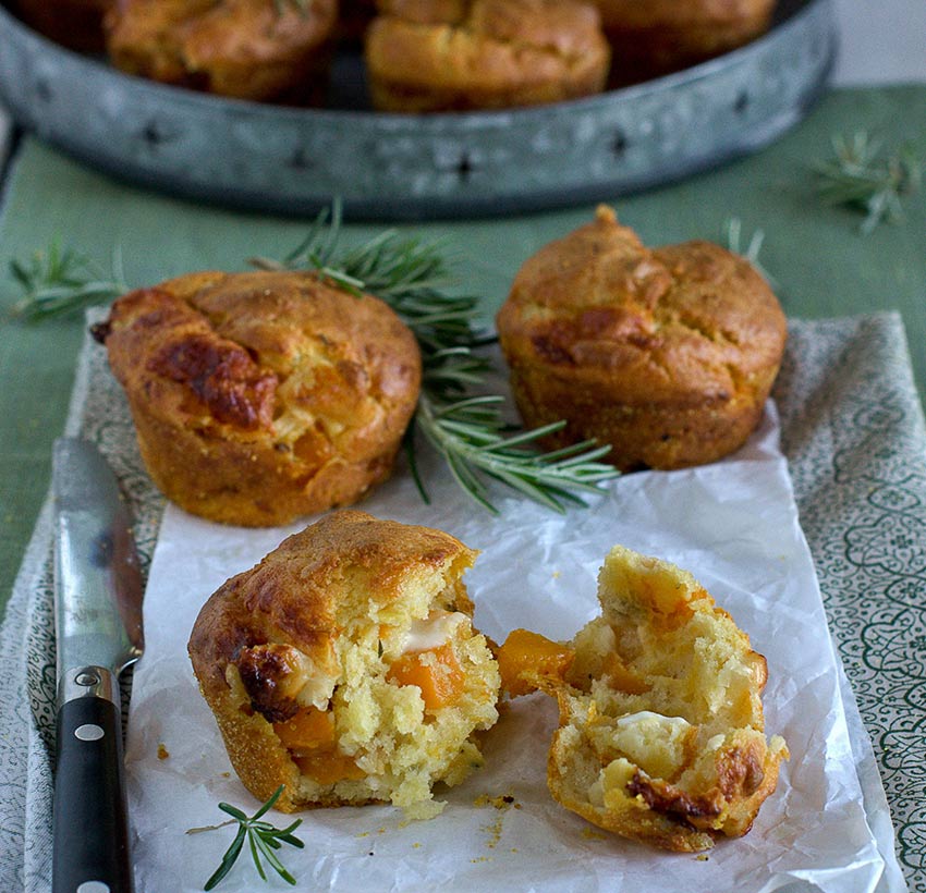 Muffins con zucca e Avetino Val d'Aveto