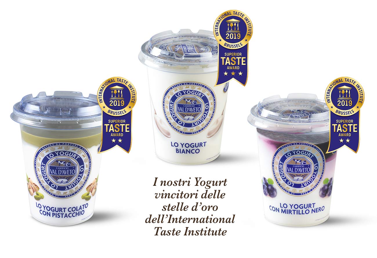 Yogurt Caseificio Val d'Aveto-premio International Taste Institute