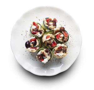 INVOLTINI DI CETRIOLO CON AVETINO