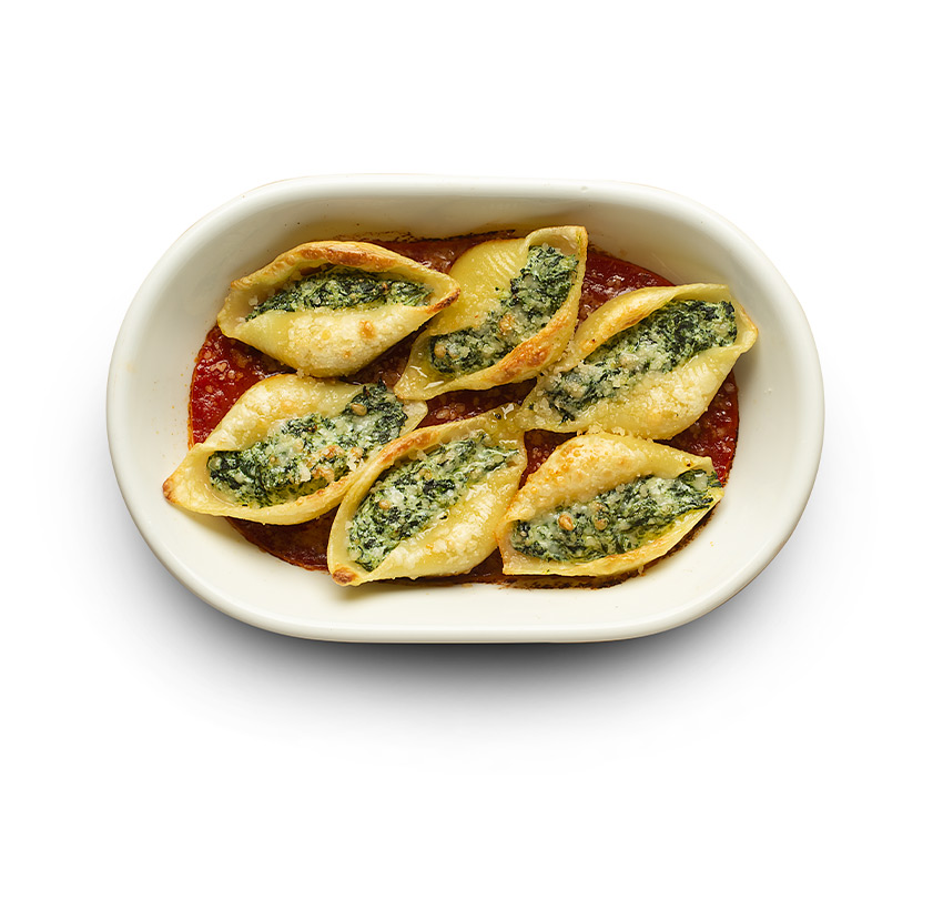 CONCHIGLIONI RIPIENI AL FORNO