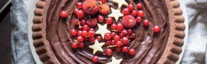 CROSTATA MORBIDA AL CIOCCOLATO E YOGURT