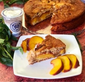 TORTA SOFFICE ALLO YOGURT DI PESCHE bg