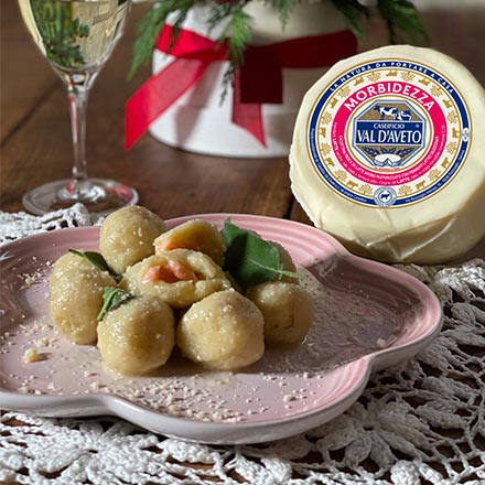 GNOCCHI RIPIENI DI MORBIDEZZA E SALMONE sm