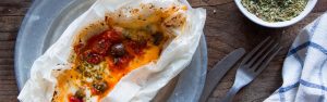 FORMAGGIO AL CARTOCCIO ALLA MEDITERRANEA par