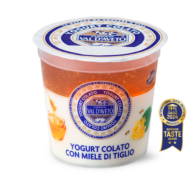 Yogurt Colato con Miele di Tiglio