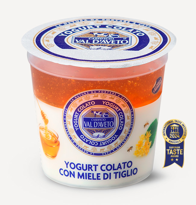 Yogurt Colato con Miele di Tiglio