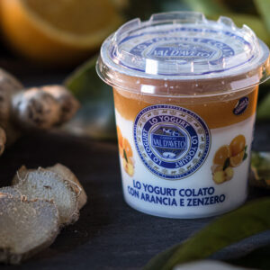 yogurt colato arancia-zenzero caseificio val d aveto