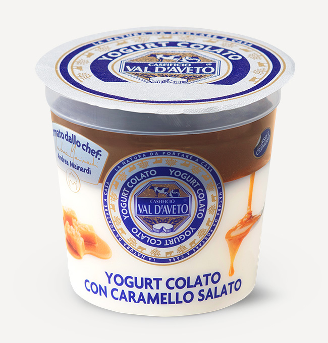Yogurt Caramello Salato Caseificio Val d'Aveto