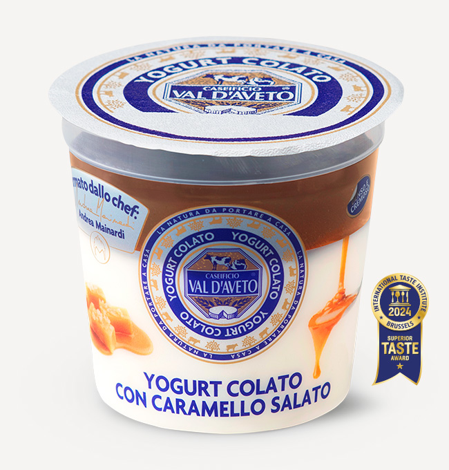 Yogurt Caramello Salato Caseificio Val d'Aveto