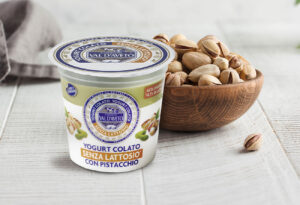 Yogurt Colato senza Lattosio con Pistacchio Caseificio Val d'Aveto