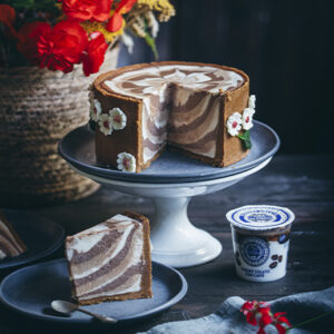 Cheesecake mocaccino con Yogurt Colato con Caffè