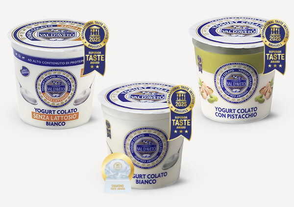 Tre vasetti di yogurt val d'Aveto vincono il premio di qualità